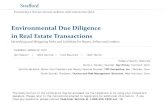 Environmental Due Diligence in Real Estate Transactionsmedia.straffordpub.com/products/environmental-due-diligence-in-real... · 22/03/2012  · TRC Companies, Inc., Windsor, Conn.