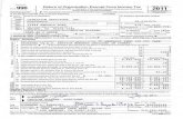 990 ReturnofOrganization Exempt FromIncome Tax OMS 2011 ...€¦ · 4e Total program service expenses Form 990 (2011) Page Check if Schedule O contains a response to any question