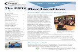 The ECNV Declaration July... · 2015. 6. 8. · Brewster Thackeray Helena Berger & Jeff Arpin Deb Cotter Yoshiko Dart Marcie Goldstein Donors: Elizabeth Akinola, Anonymous, Shayna