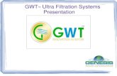 GWT Ultra Filtration Systems · GWT ultra filtration system incorporating iSep advanced ultra filtration technology provide the highest effluent water quality and among the lowest