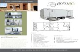 18 Foot Commercial Restroom Trailer - Portable Restroom · PDF file and women’s restrooms. Each restroom includes two white pedestal sinks and up to four stalls, all with locking