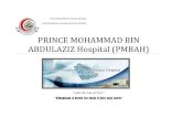 PRINCE MOHAMMAD BIN ABDULAZIZ Hospital (PMBAH) · 2014. 8. 31. · The holy mosque of al Madina (AlMasjed Alnabawi) is the second most important mosque in Islam. It was built by Prophet