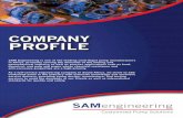 SAM Company Profile Web · • Aveng Water • Morgan Associates • SLFC • Thuthuka Group Limited • Wise Design Africa • Veolia Water • ENRC • Implats • Katanga Mining