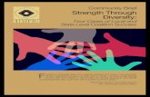 Community Brief Strength Through Diversity · Community Brief Strength Through Diversity: Four Cases of Local and State Level Coalition Success orced to continually respond to external