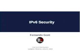 IPv6 Security · © 2016 SI6 Networks. All rights reserved 11st SLO IPv6 Summit Ljubljana, Slovenia. June 21, 2016 About... Security Researcher and Consultant at SI6 Networks ...