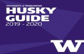 of WASHINGTON HUSKY GUIDEfyp.washington.edu/site/assets/files/9567/husky... · Fraternity & Sorority Life 38. Housing & Food Services 40. Commute Options 42. Find Your Place 45. Husky