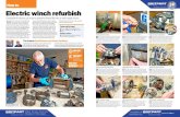 How to Electric winch refurbish winch moTor · Electric winch refurbish The Experts David Bowyer and Trevor Packham David Bowyer owns Goodwinch, and has been involved with Land Rovers