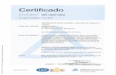 Grup Payà - Inici · ISO 14001 :2004 3.00.10304 TÜV Rheinland lbérica Inspection, Certification & Testing S.A. certifica: GRUPO PAYA Doctor Trueta, 22 - 24 E - 08470 Sant Celoni