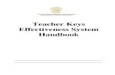 Teacher Keys Effectiveness System Handbook · 2012. 10. 25. · Introduction to the Teacher Keys Effectiveness System As part of the Race to the Top Initiative (RT3) in 2012-13, Georgia