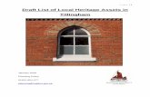 Draft List of Local Heritage Assets in Tillingham€¦ · dormer windows above square ground-floor bay windows. The cottages are well preserved, retaining timber windows, doors and