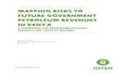 MAPPING RISKS TO FUTURE GOVERNMENT PETROLEUM … · Securing a fair share of government revenue from extractive sector projects is a ... against. For example, a 30% corporate income