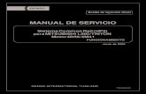 MANUAL DE SERVICIO...Bomba de inyección diesel Sistema CommonR ail (HP3) para MITSUBISHI L200/TRITON Motor 4D56/4M41 FUNCIONAMIENTO Junio de 2005 TG00400010S MANUAL DE SERVICIO ...