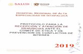 Hospital Regional de Alta Especialidad de Ixtapalucahraei.net/doc/2019/4_PROTOCOLO_2019.pdfLey General de Transparencia y Acceso a la Información Pública. ... Reglas de Integridad