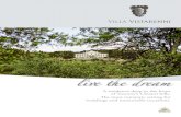 live the dream - Villa Vistarenni Events_07.pdf · The tastefully restored historic cellars of the farmhouse have been converted into spacious rooms seating over 150 people and opening