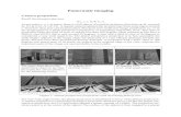 Panoramic imaging - staffstegu/TNM083-2008/panoramicimaging.pdf · Panoramic imaging Camera projections Recall the plenoptic function: At any point in space, there is a full sphere
