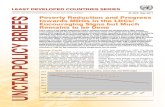 N° 20/E, May 2011 towards MDGs in the LDCs: Encouraging ... · acroeconoc poc togeter wt a deeopenta agrcutura poc and deeopenta ndustra poc are aso needed to spur te deeopent o