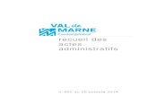 recueil des actes administratifs - Val-de-Marne · département du Val-de-Marne _____ recueil des actes administratifs n° 692 du 20 octobre 2014