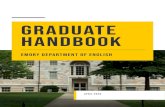 GRADUATE HANDBOOK - Department of Englishenglish.emory.edu/home/documents/graduate/eng-grad-handbook-april_… · certificate and dual degree programs m.a. degrees for continuing