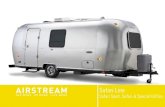 2008 Airstream Safari Line Brochure - Download RV brochures · Black water ank, Gallons Gray water Tank, Gallons CNWR (Cross Vehicle Weight Rating) IIBW (Unit Base Weight) w/o Options
