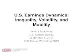 U.S. Earnings Dynamics: Inequality, Volatility, and Mobility · 4 Qtrs Work and Dom Job Same Both Years The variance for not stable workers is over 12 times higher than the variance