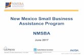 New Mexico Small Business Assistance Program NMSBA · NMSBA_Presentation Kim Sherwood Created Date: 7/13/2017 11:56:24 PM ...