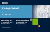 Winning in 3D NAND - Applied Materials · 2013. 7. 8. · COST PER BIT REDUCTION 3D NAND 0.1 1 10 100 1000 150nm 100nm 60nm 50nm 40nm 20nm 1Ynm Technology Node $/GB SLOWING COST-BENEFIT