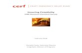Insuring Creativity: CERF Business Insurance Survey · Insuring Creativity: CERF Business Insurance Survey Page 4 Executive Summary Between February and December 2007 members of six