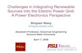Challenges in Integrating Renewable Sources into the Electric … · • Functional role of power electronics • The challenges • Summary. 4/7/2009 2. Renewable vs. Sustainable