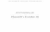 Plaintiff’s Exhibit 30UNCLASSIFIED//FOUO The overall classification of this presentation is: TOP SECRET//COMINT//REL TO USA, FVEY UNCLASSIFIED//FOUO Case 1:15-cv-00662-TSE Document