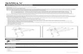 Surly 8- & 24-Pack Rack Instructions - Surly Bikes · 2. After removing the protective caps, install the left and right lower clamps onto the rack. The larger diameter end of the
