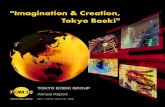 Imagination & Creation, Tokyo Boekitokyo... · word souzou ( 想造) is a neologism, taking characters from the homophones souzou ( 想像) and souzou ( 創造), which mean “imagination”
