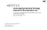Fourth Engineering Mechanics Symposiumwfwweb.wfw.wtb.tue.nl/pdfs/book2001.pdf · Fourth Engineering Mechanics Symposium, Nov. 2001 2 Preface The National Research School on Engineering