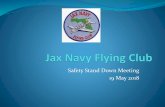 Safety Stand Down Meeting 19 May 2018 - jaxnfcjaxnfc.com/wp-content/uploads/2018/05/Spring-2018-Safety-Stand-Down-Briefs.pdf1120-1145 Course Rules/SOP/Changes in FAA Regs, local area