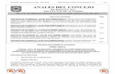ANALES DEL CONCEJOconcejodebogota.gov.co/cbogota/site/artic/20190522/... · Bogotá D.C., en el marco del cumplimento del Decreto 1421 de 2007 sobre el Modelo de Oferta Bilingüe
