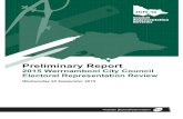 Preliminary Report -  · Wednesday 29 July 2015. Current electoral structure ... the VEC’s experience conducting previous electoral representation reviews of local councils and