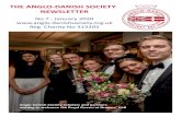 THE ANGLO DANISH SOIETY NEWSLETTER€¦ · THE ANGLO-DANISH SOIETY NEWSLETTER No 7 : January 2020 Reg. Charity No 313202 Anglo-Danish Society Scholars and partners waiting to …