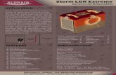Storm LGR Extreme · PDF file and features. Storm LGR Extreme has an extremely driving water removal capacity which makes the machine the authorized one for restoration needs. It features