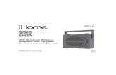 NFC Bluetooth Wireless Boombox with FM Radio and ...NFC Bluetooth Wireless Boombox with FM Radio and Rechargeable Battery Introduction iBN4 Thank you for purchasing the iHome iBN4.