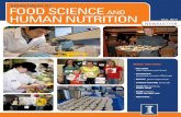 depArtment oF Food Science And HumAn nutrition · 2017. 5. 23. · dEpaRTmENT OF FOOd ScIENcE aNd HUmaN NUTRITION 3 FSHn welcomeS new depArtment HeAd FSHn welcomed sharon m. “shelly”