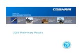 2009 Preliminary Results - Cobham, Home · 2020. 7. 30. · 2 2009 Preliminary Results 4 March 2010 Cobham plc Summary Profit and Loss Account Note: See Appendix for definitions,