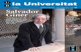UNIVERSITAT DE BARCELONA gener-març 2007 Any … · 2013. 6. 17. · Salvador Giner 38 “Catalunya ha de tenir almenys una universitat entre les vint millors del món” Cronobio