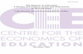 The Returns to Education A Review of Evidence, Issues and ...cee.lse.ac.uk/ceedps/CEEDP05.pdf · Colm Harmon, Hessel Oosterbeek and Ian Walker 1. Introduction 1 2. The Human Capital