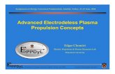 Advanced Electrodeless Propulsion ConceptsPPDyL Symposium on Energy Conversion, Istanbul, Turkey, June 2004 Advanced Electrodeless Concepts : 19 Model – Basic Concept Single particle,