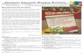 Shomrei Emunah Weekly Bulletin - ShulCloud · September 19-20, 2020 1-2 of Tishrei 5781 Rosh Hashanah Vol. 11 No. 1 Shomrei Emunah Weekly Bulletin CONGREGATION SHOMREI EMUNAH RABBI