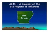 New AETN - A Journey of the Six Regions of Arkansas · 2014. 4. 28. · *The Girl Scouts was founded in Savannah, Georgia by Juliette Gordon Low in 1912. *Kentucky has the largest