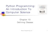 Python Programming: An Introduction To Computer Science · PDF file cannonball: xpos, ypos Calculate the initial velocities of the cannonball: xvel, yvel While the cannonball is still