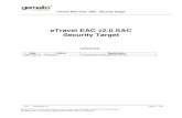 eTravel EAC v2 Security Target · eTravel EAC v2.0: SAC Security Target ST Applicable on: Page : 2 / 65 Gemalto Public Gemalto Private Gemalto Restricted Gemalto Confidential Gemalto