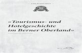 «Tourismus- und Hotelgeschichte im Berner Oberland»...2) Grindelwald, «Hôtel de l’Aigle noir». Das um 1860 neu erbaute Gasthaus Adler beim Gletscher gehörte bald zu den bekanntesten