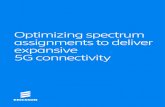 New Optimizing spectrum assignments to deliver expansive 5G … · 2019. 10. 4. · Ericsson Optimizing spectrum assignments to deliver expansive 5G connectivity 3 The first batch