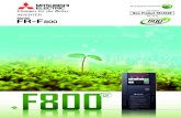 FR-F800 New Product RELEASE - consys.ru€¦ · F800 Jul. 2014 No.14-6 New Product RELEASE Enhanced Next-Generation Energy-Saving Inverter Released in July 2014 INVERTER FR-F800 Model